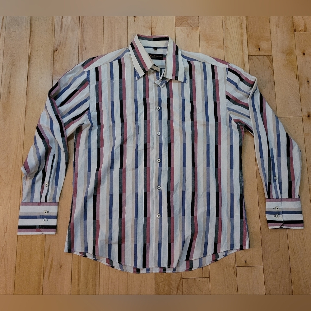 Ben Sherman men's size large button up shirt